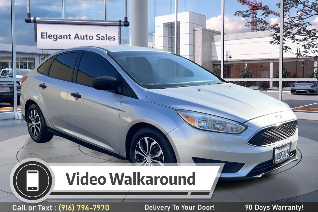 2017 Ford Focus S — Sedan — 90,444 mi — Rancho Cordova, CA