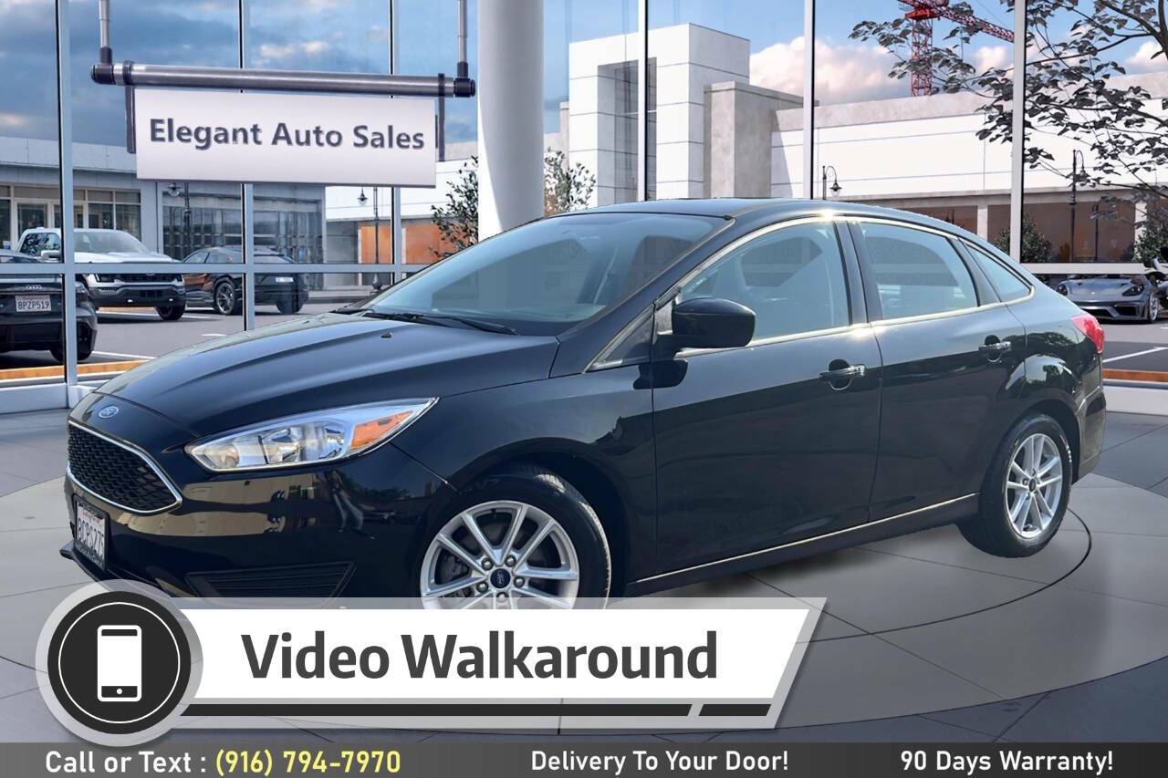 2018 Ford Focus SE — Sedan — 76,564 mi — Rancho Cordova, CA