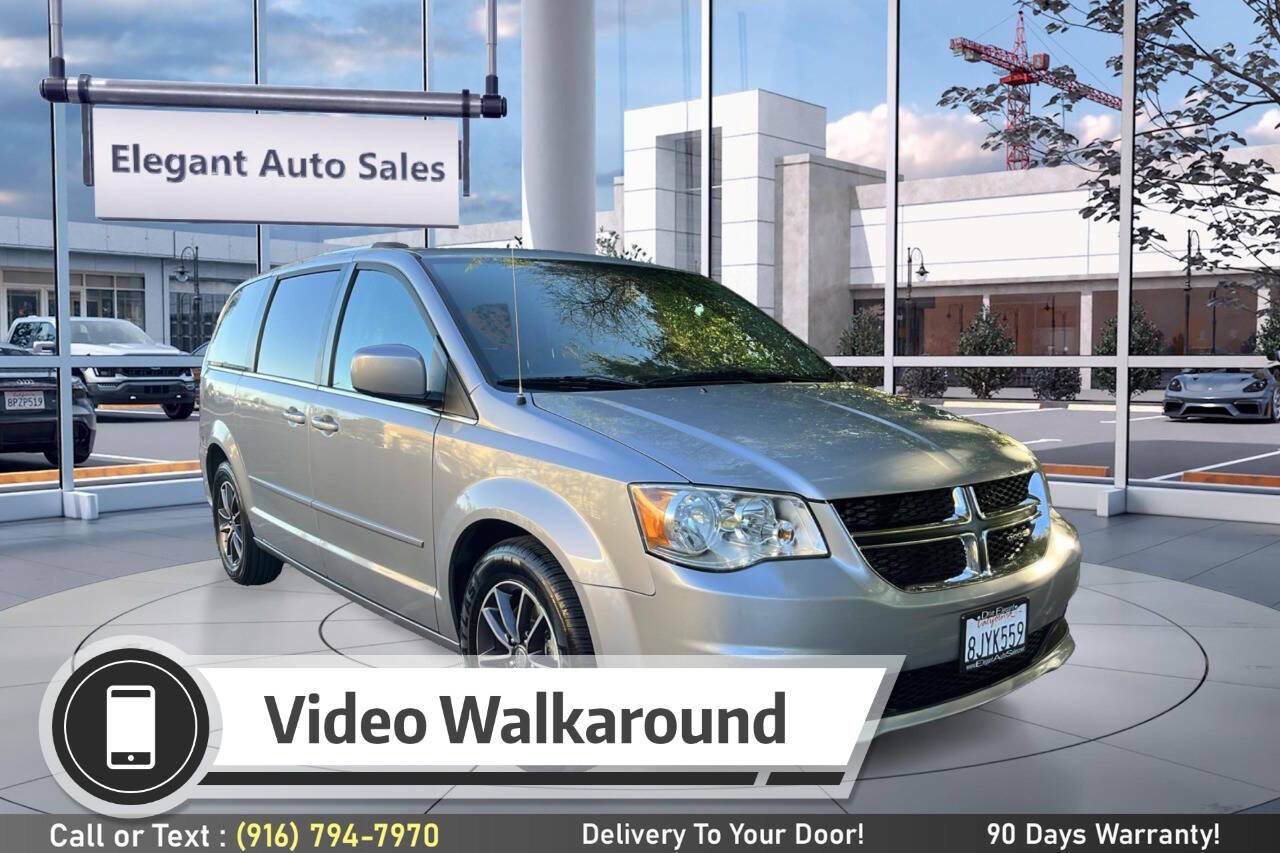 2017 Dodge Grand Caravan SXT — Minivan — 114,557 mi — Rancho Cordova, CA