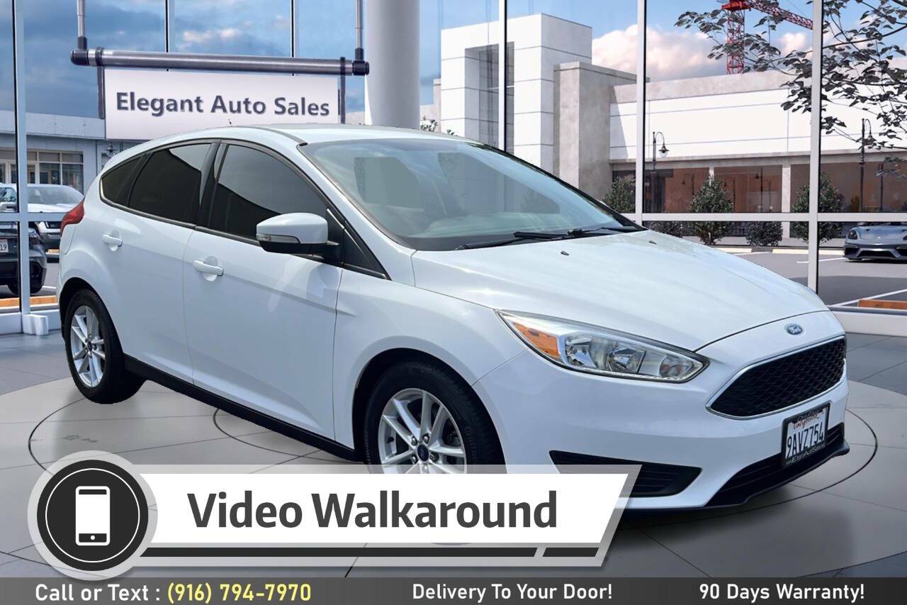2015 Ford Focus SE — Hatchback — 39,070 mi — Rancho Cordova, CA