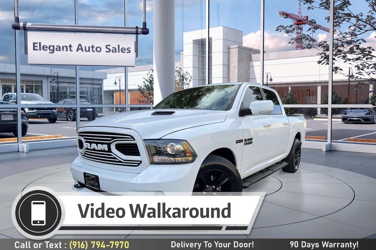 2018 Ram 1500 Sport — Pickup Truck — 88,590 mi — Rancho Cordova, CA