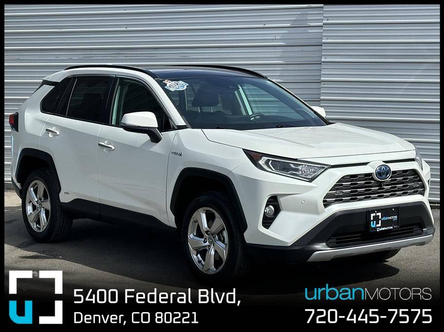 2021 Toyota RAV4 Hybrid Limited — SUV — 51,653 mi — Denver, CO