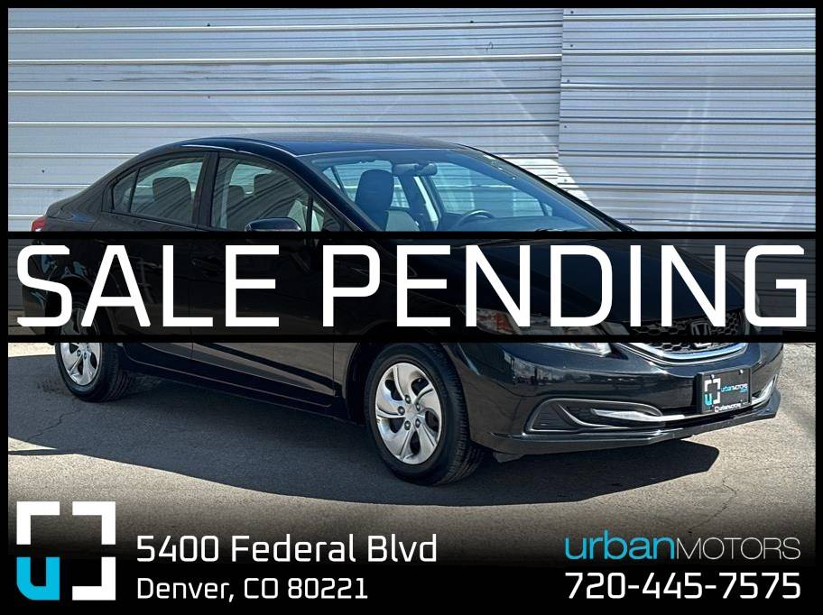 2015 Honda Civic LX — Sedan — 61,078 mi — Denver, CO