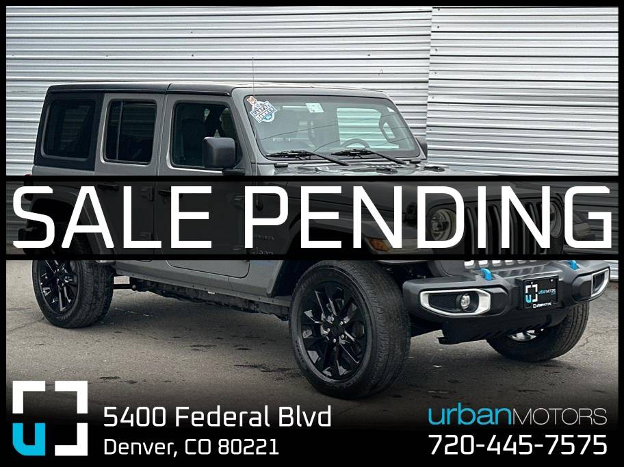 2023 Jeep Wrangler Sahara 4xe — SUV — 41,332 mi — Denver, CO