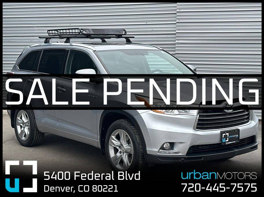 2015 Toyota Highlander Hybrid Limited — SUV — 100,264 mi — Denver, CO