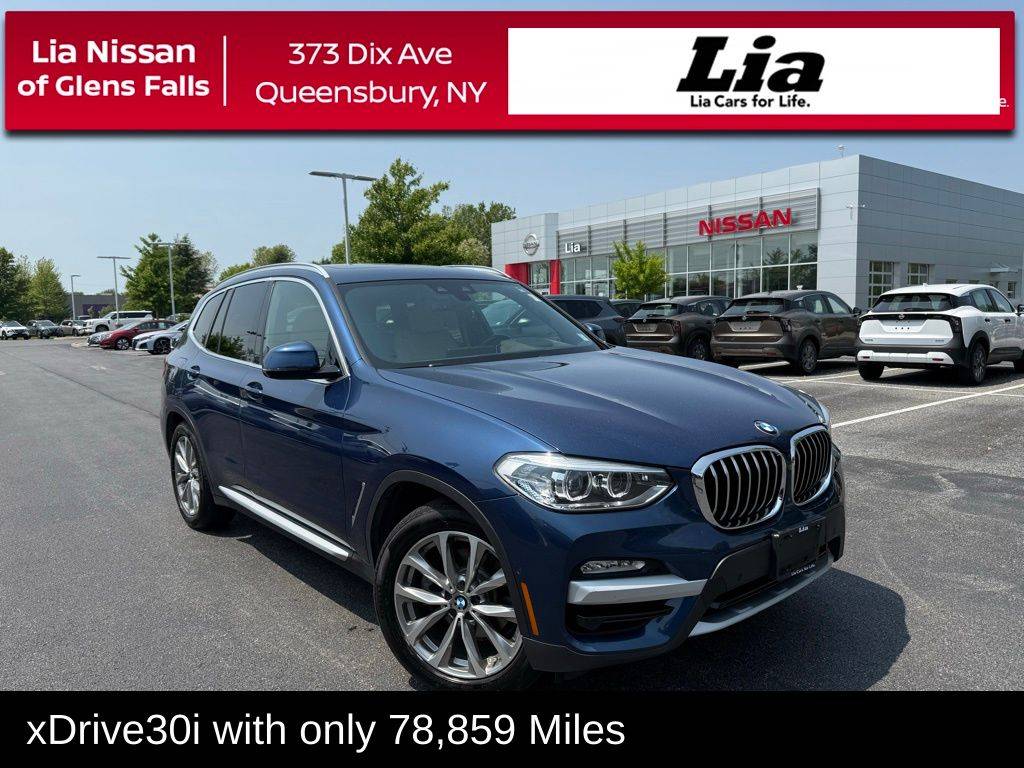 2018 BMW X3 30i — SUV — 78,840 mi — Queensbury, NY