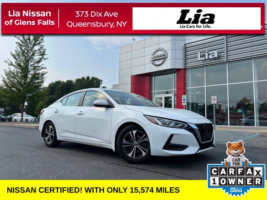 2023 Nissan Sentra SV — Sedan — 15,556 mi — Queensbury, NY
