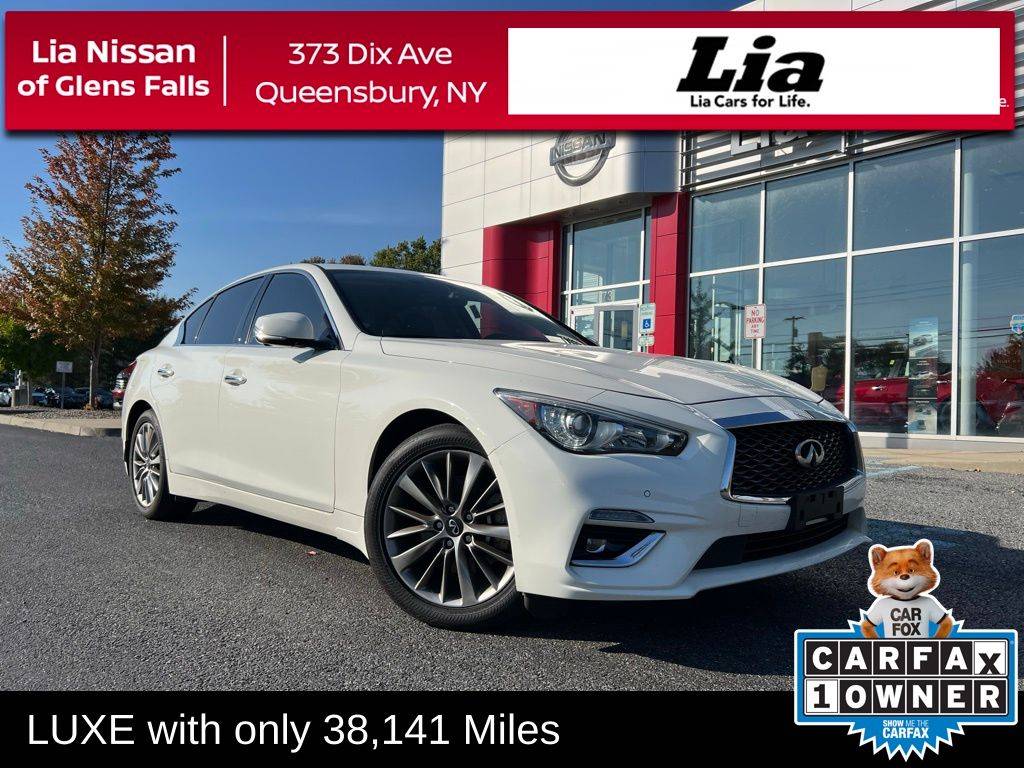 2023 INFINITI Q50 LUXE — Sedan — 38,141 mi — Queensbury, NY