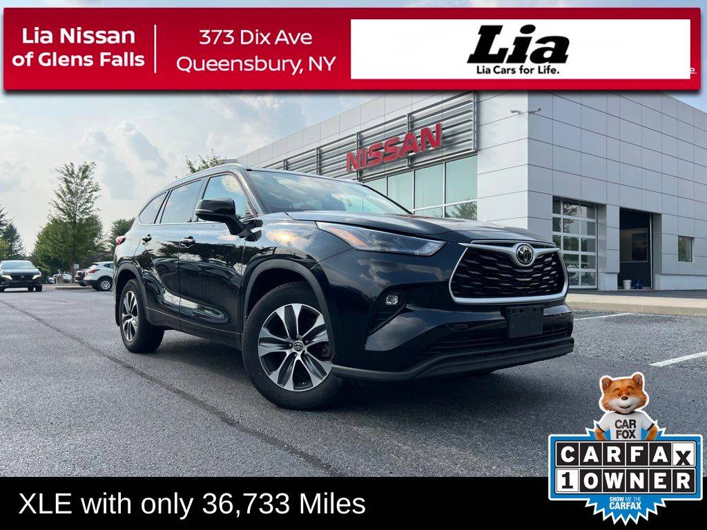 2022 Toyota Highlander XLE — SUV — 36,726 mi — Queensbury, NY