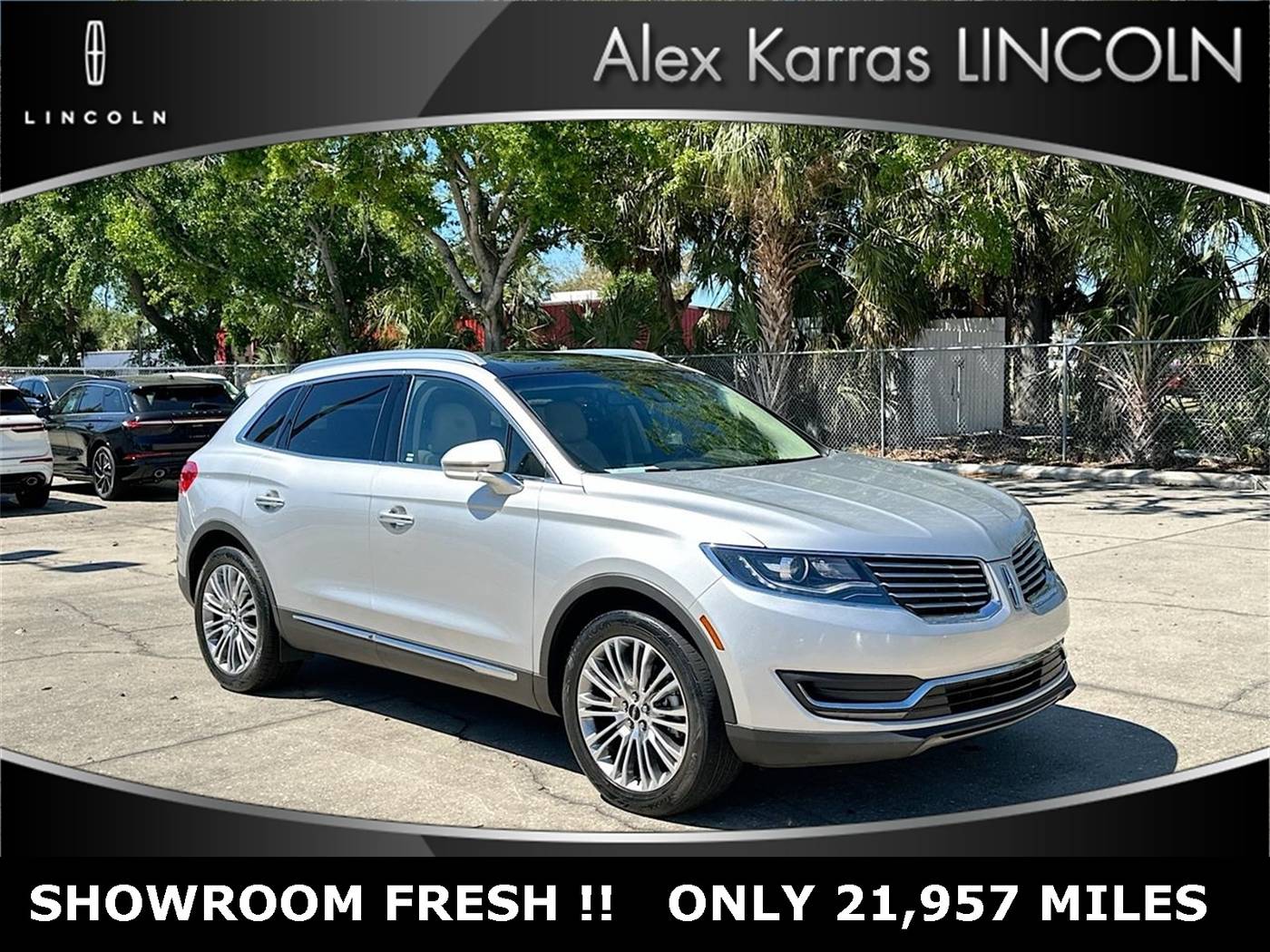 2018 Lincoln MKX Reserve — SUV — 21,957 mi — Brandenton, FL