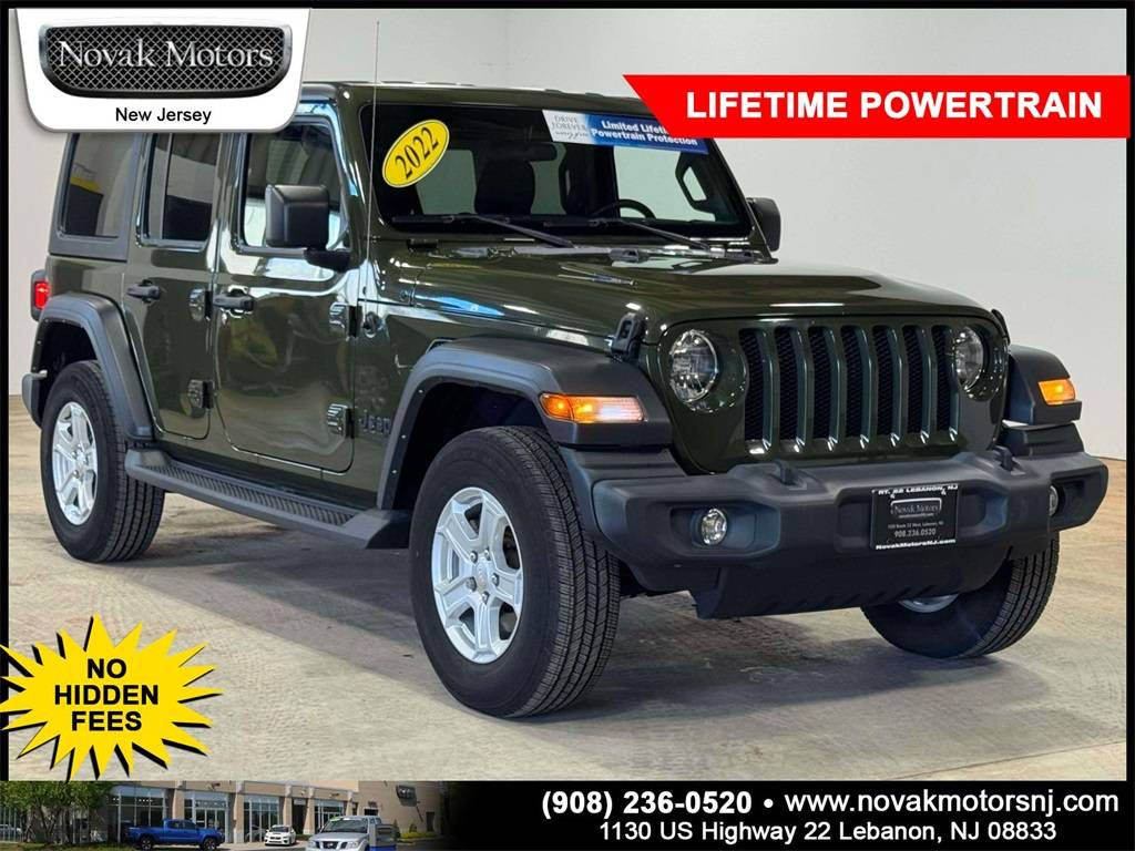 2022 Jeep Wrangler Sport S — SUV — 20,111 mi — Lebanon, NJ