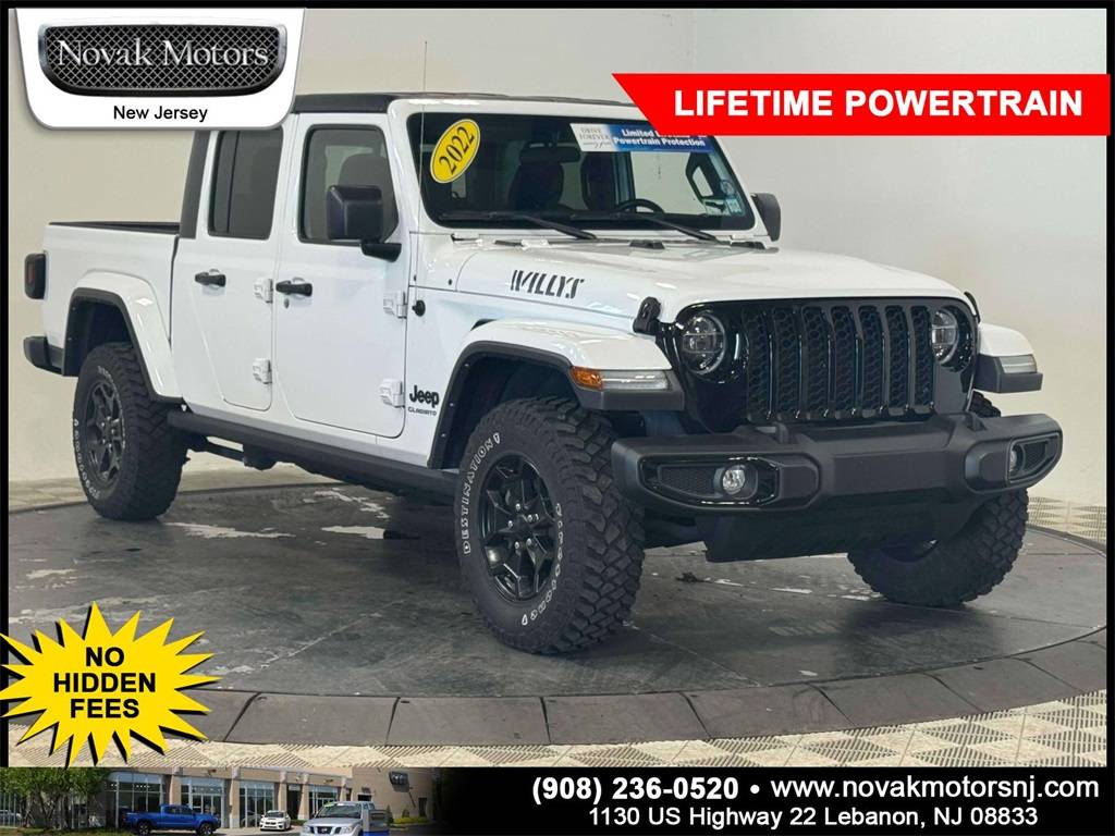 2022 Jeep Gladiator Willys — Pickup Truck — 28,818 mi — Lebanon, NJ