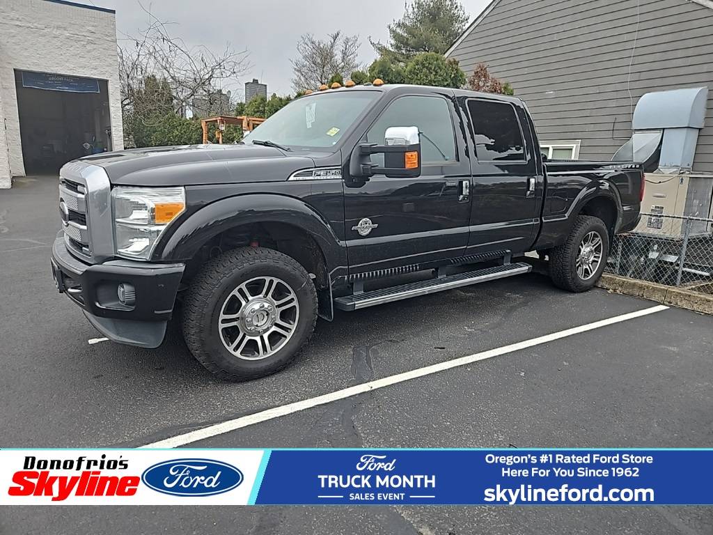 2015 Ford Super Duty F-350 Platinum — Pickup Truck — 69,601 mi — Keizer, OR