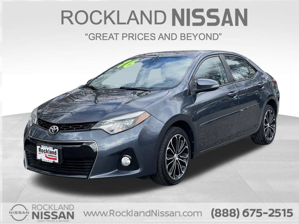 2016 Toyota Corolla S Plus — Sedan — 31,234 mi — Blauvelt, NY