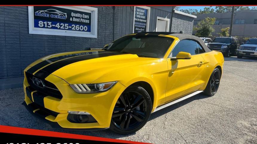 2015 Ford Mustang EcoBoost Premium — Convertible — 97,512 mi — Tampa, FL