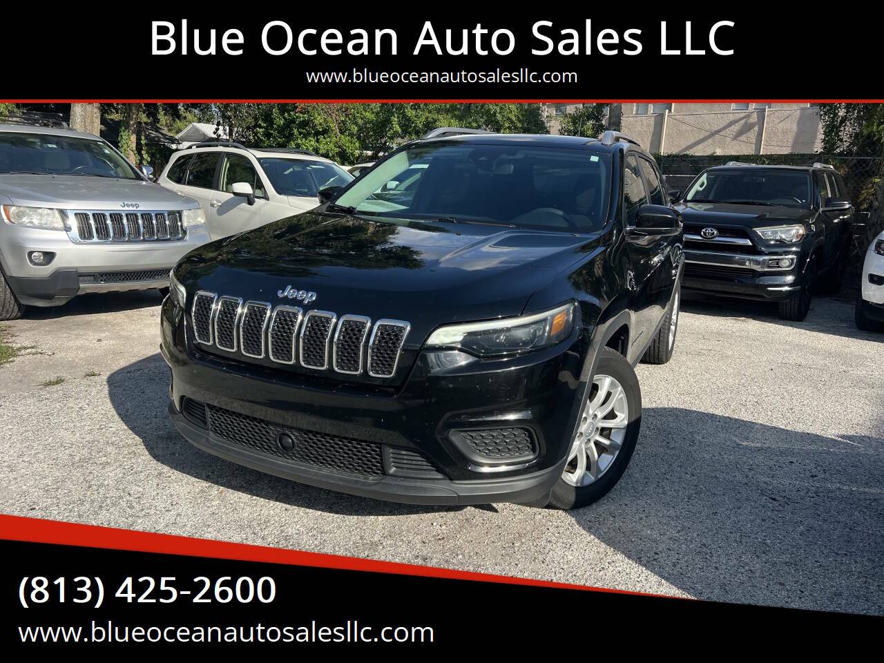2021 Jeep Cherokee Latitude — SUV — 134,242 mi — Tampa, FL