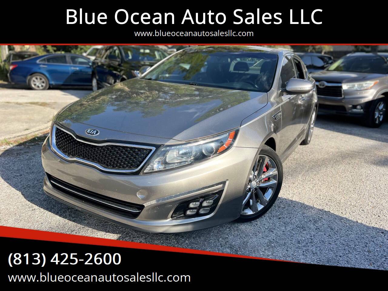 2015 Kia Optima SXL Turbo — Sedan — 138,684 mi — Tampa, FL