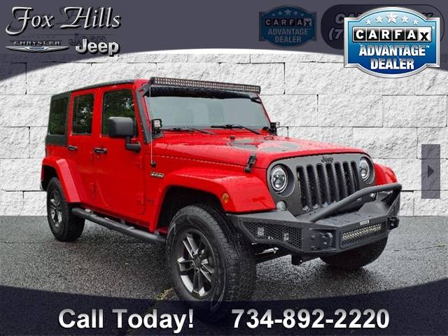 2018 Jeep Wrangler Freedom — SUV — 83,237 mi — Plymouth, MI