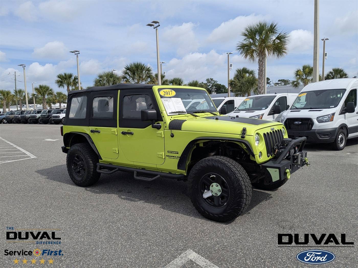 2017 Jeep Wrangler Sport — SUV — 68,406 mi — Jacksonville, FL