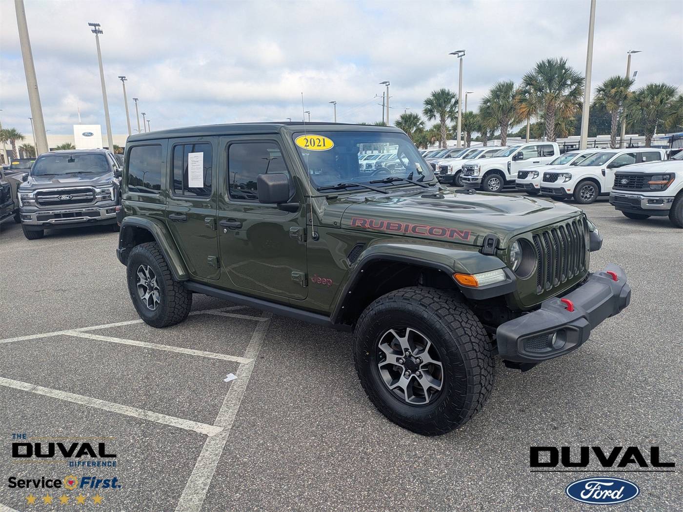 2021 Jeep Wrangler Rubicon — SUV — 55,493 mi — Jacksonville, FL
