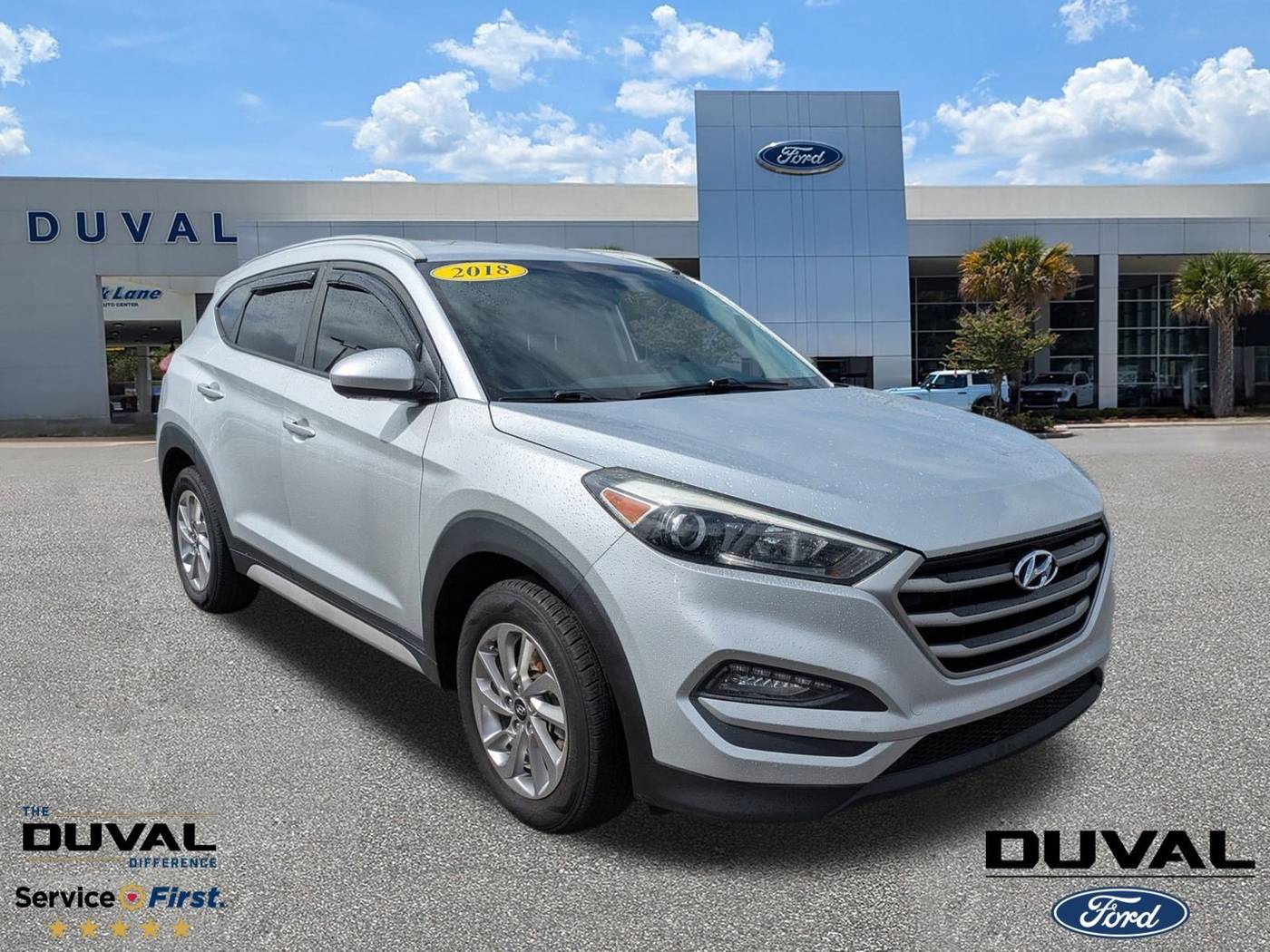 2018 Hyundai Tucson SEL — SUV — 124,141 mi — Jacksonville, FL
