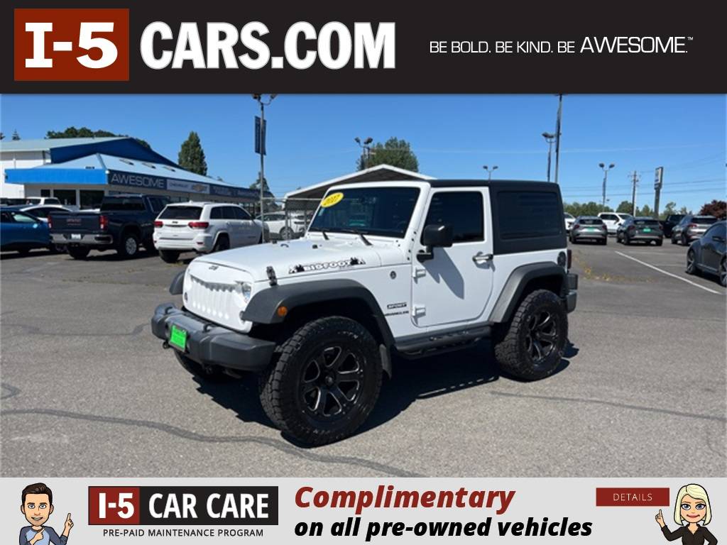2017 Jeep Wrangler Sport — SUV — 36,002 mi — Chehalis, WA
