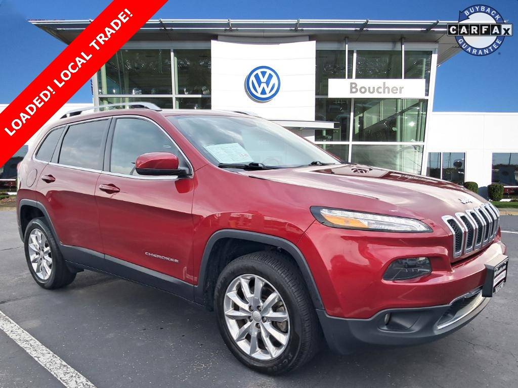 2017 Jeep Cherokee Limited — SUV — 124,008 mi — Franklin, WI