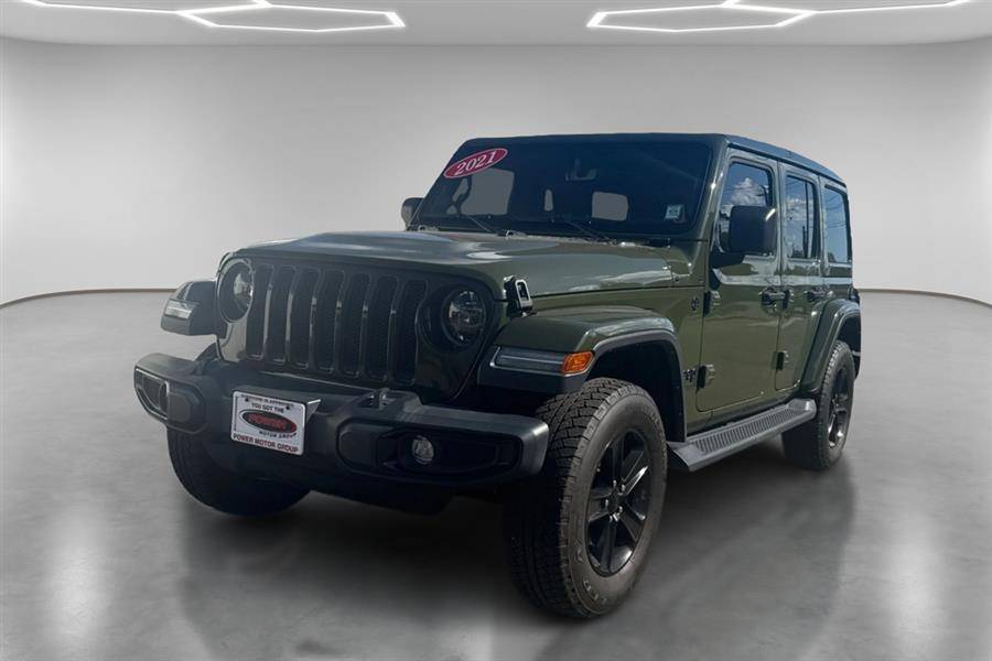 2021 Jeep Wrangler Sahara Altitude — SUV — 118,576 mi — Lindenhurst, NY