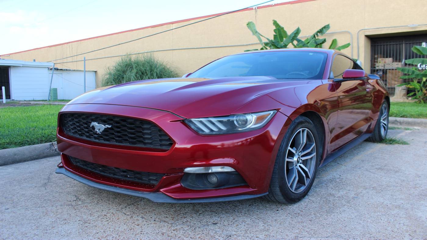 2015 Ford Mustang EcoBoost Premium — Coupe — 104,741 mi — Houston, TX