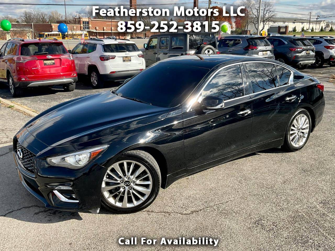 2021 INFINITI Q50 3.0t LUXE — Sedan — 52,898 mi — Lexington, KY