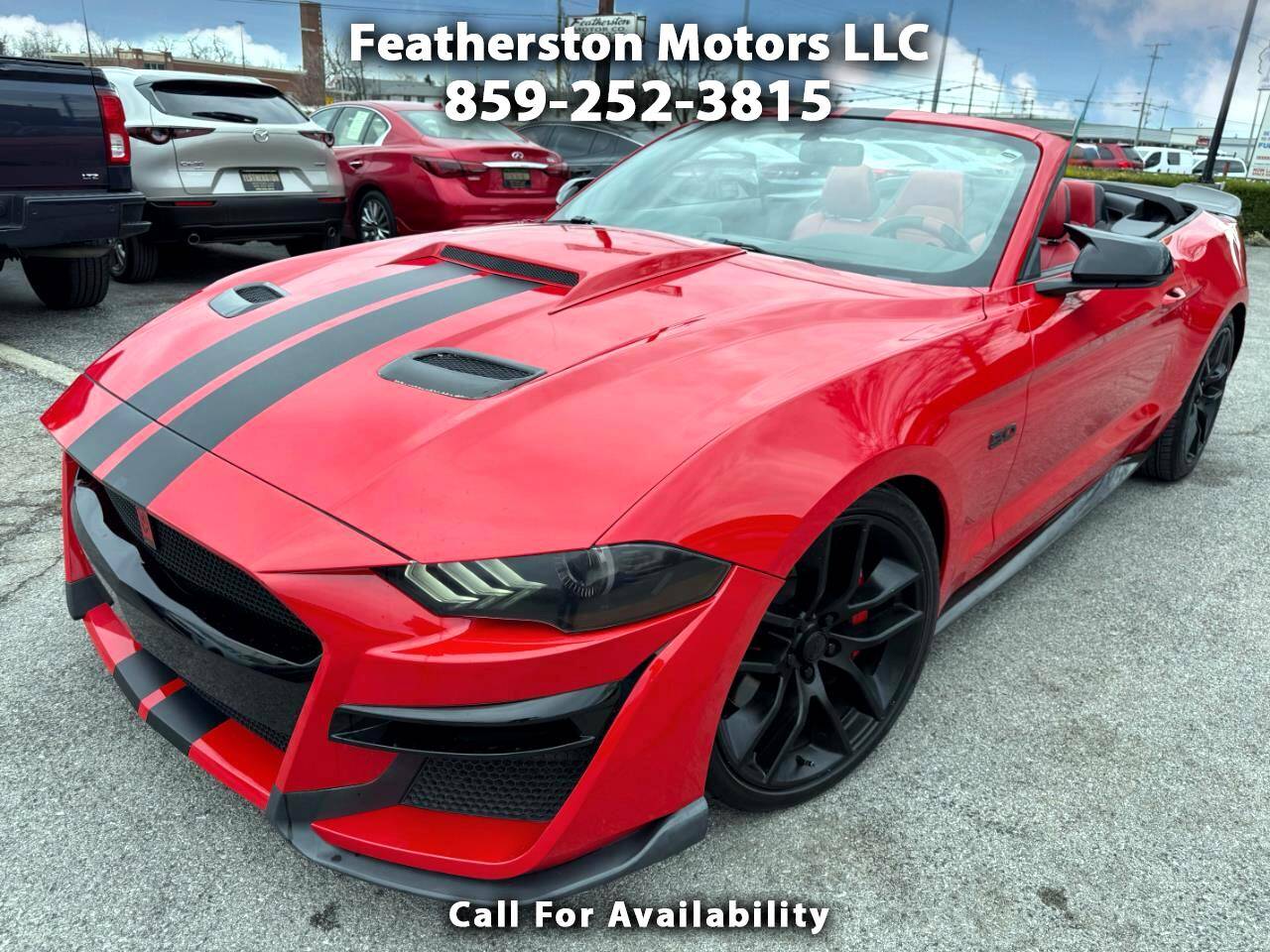 2020 Ford Mustang GT Premium — Convertible — 56,238 mi — Lexington, KY