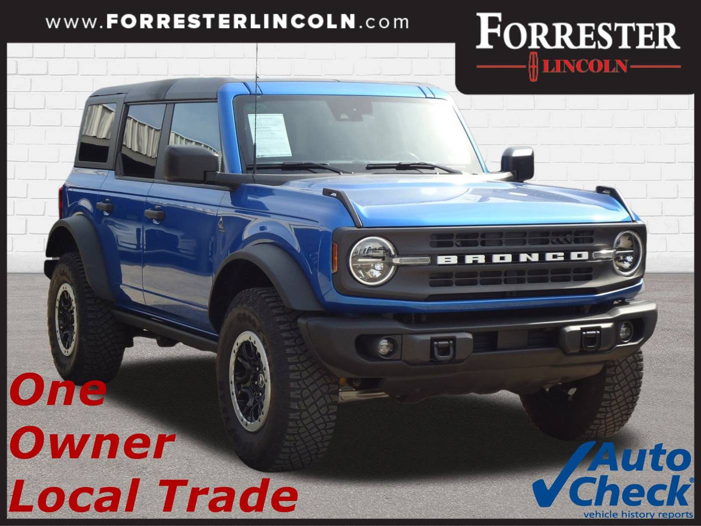 2023 Ford Bronco Black Diamond — SUV — 11,099 mi — Chambersburg, PA