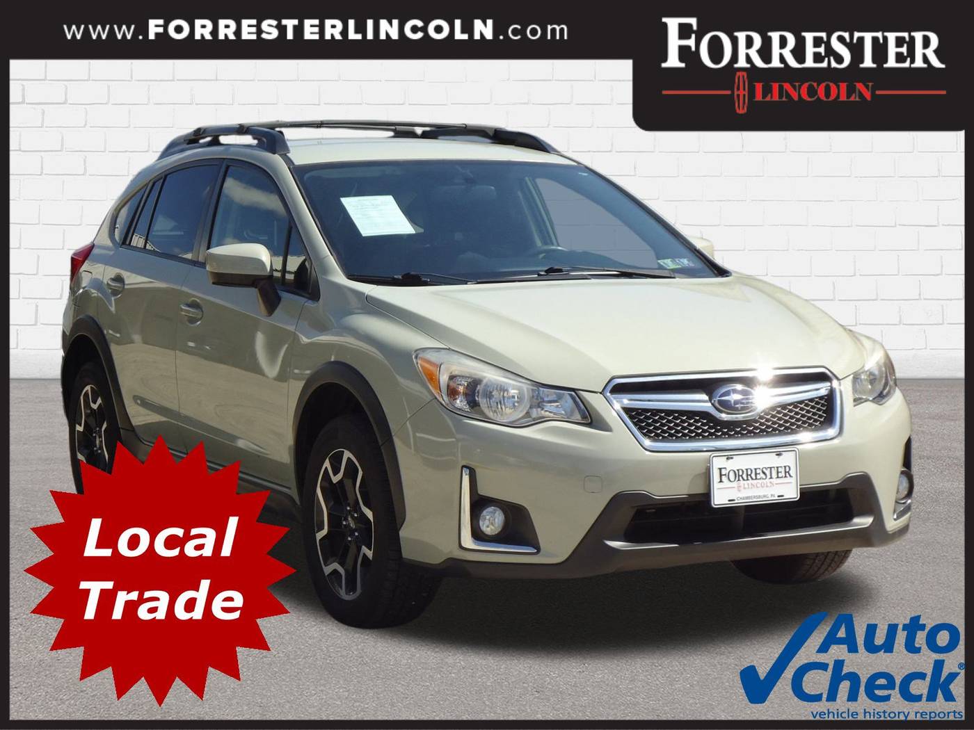2016 Subaru Crosstrek Premium — SUV — 118,119 mi — Chambersburg, PA