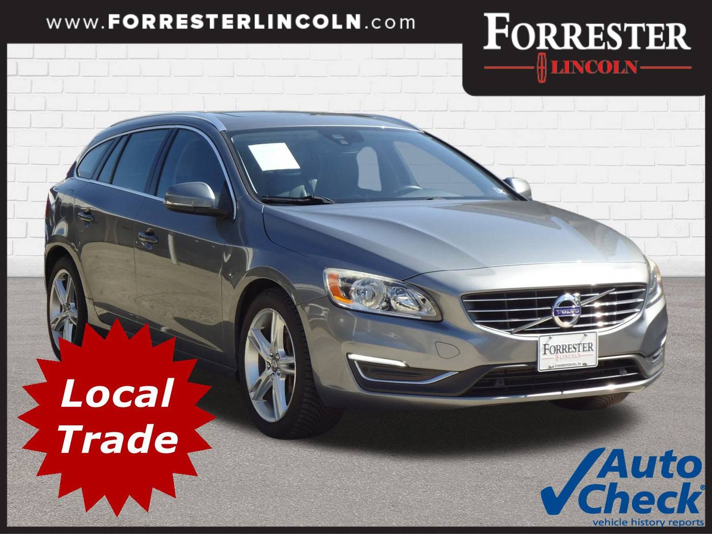 2016 Volvo V60 T5 Premier — Wagon — 57,904 mi — Chambersburg, PA