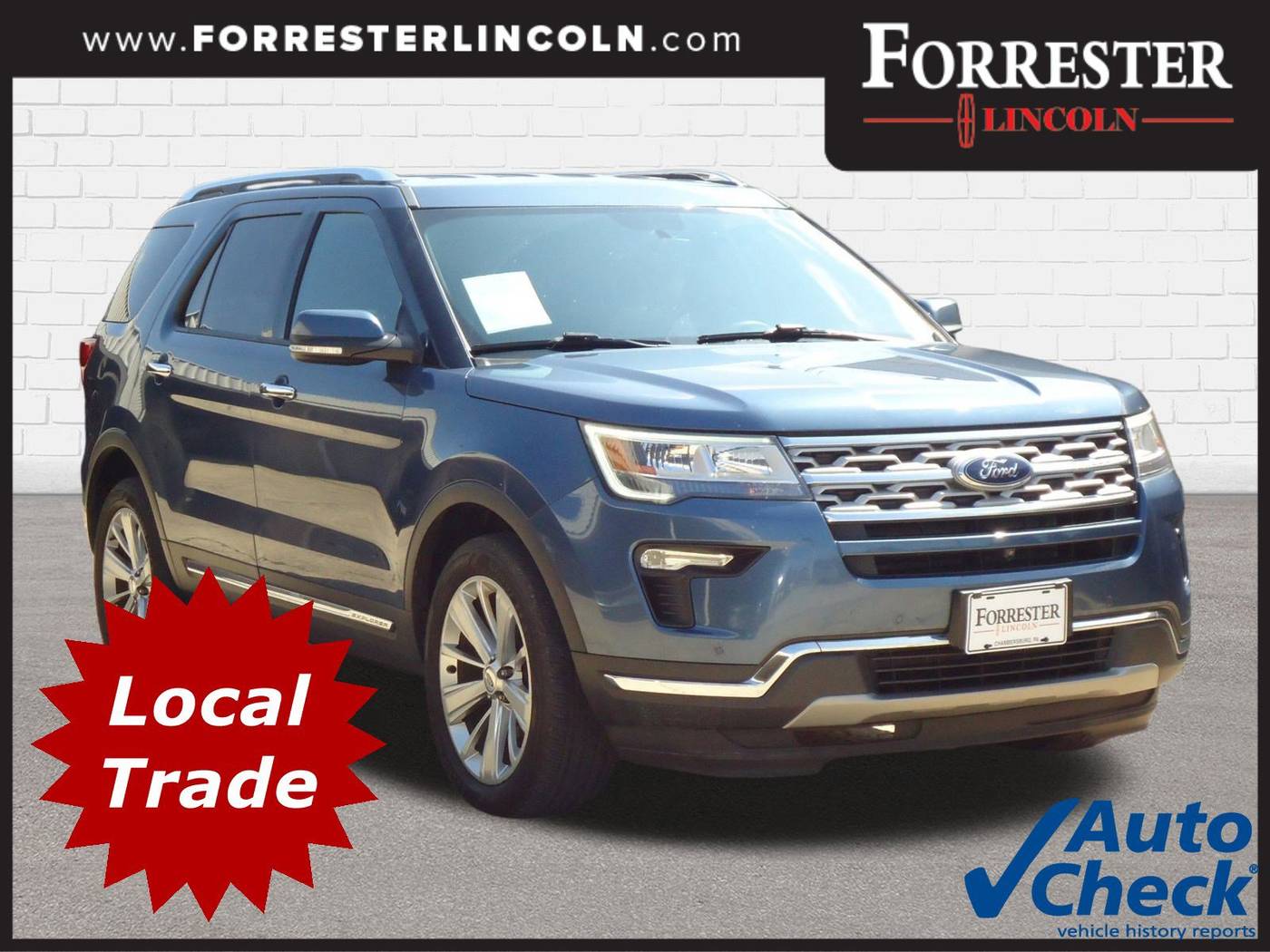 2019 Ford Explorer Limited — SUV — 79,872 mi — Chambersburg, PA