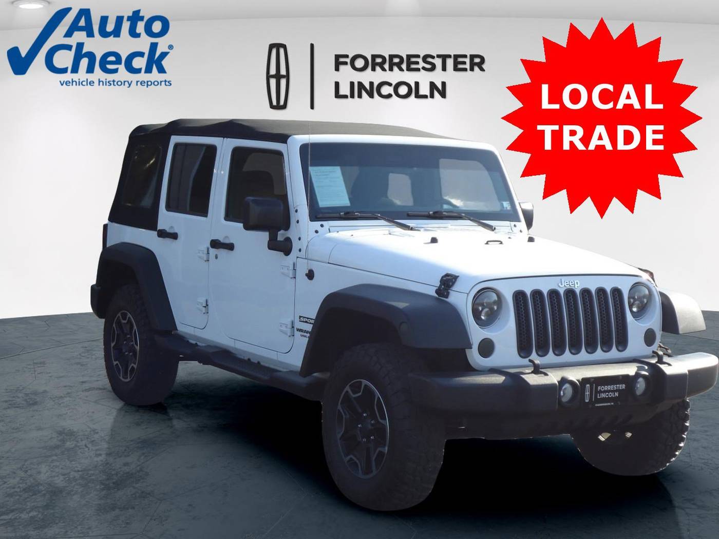 2017 Jeep Wrangler Sport — SUV — 107,193 mi — Chambersburg, PA
