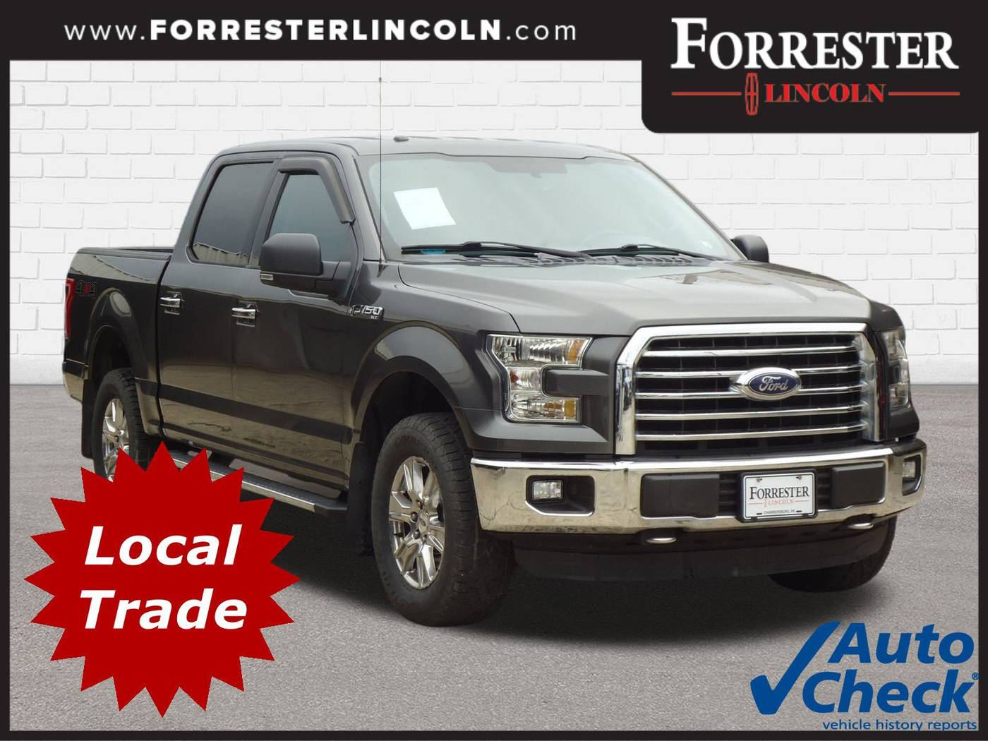 2015 Ford F-150 XLT — Pickup Truck — 98,119 mi — Chambersburg, PA