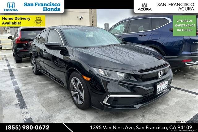 2019 Honda Civic LX — Sedan — 52,957 mi — San Francisco, CA