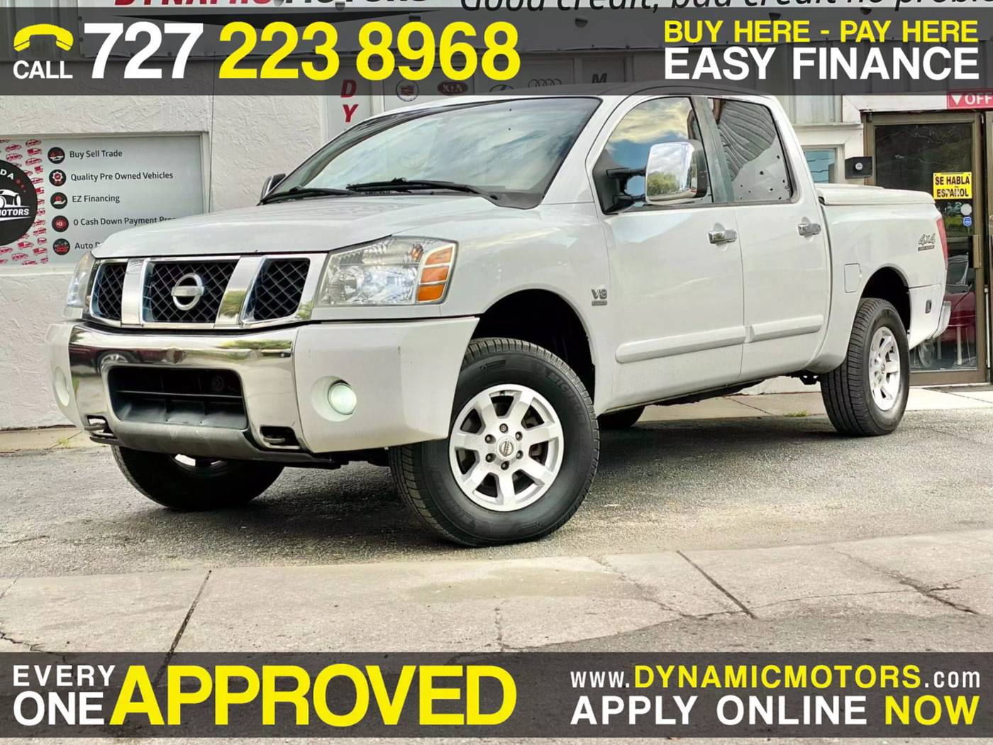 2004 Nissan Titan SE — Pickup Truck — 208,222 mi — Largo, FL