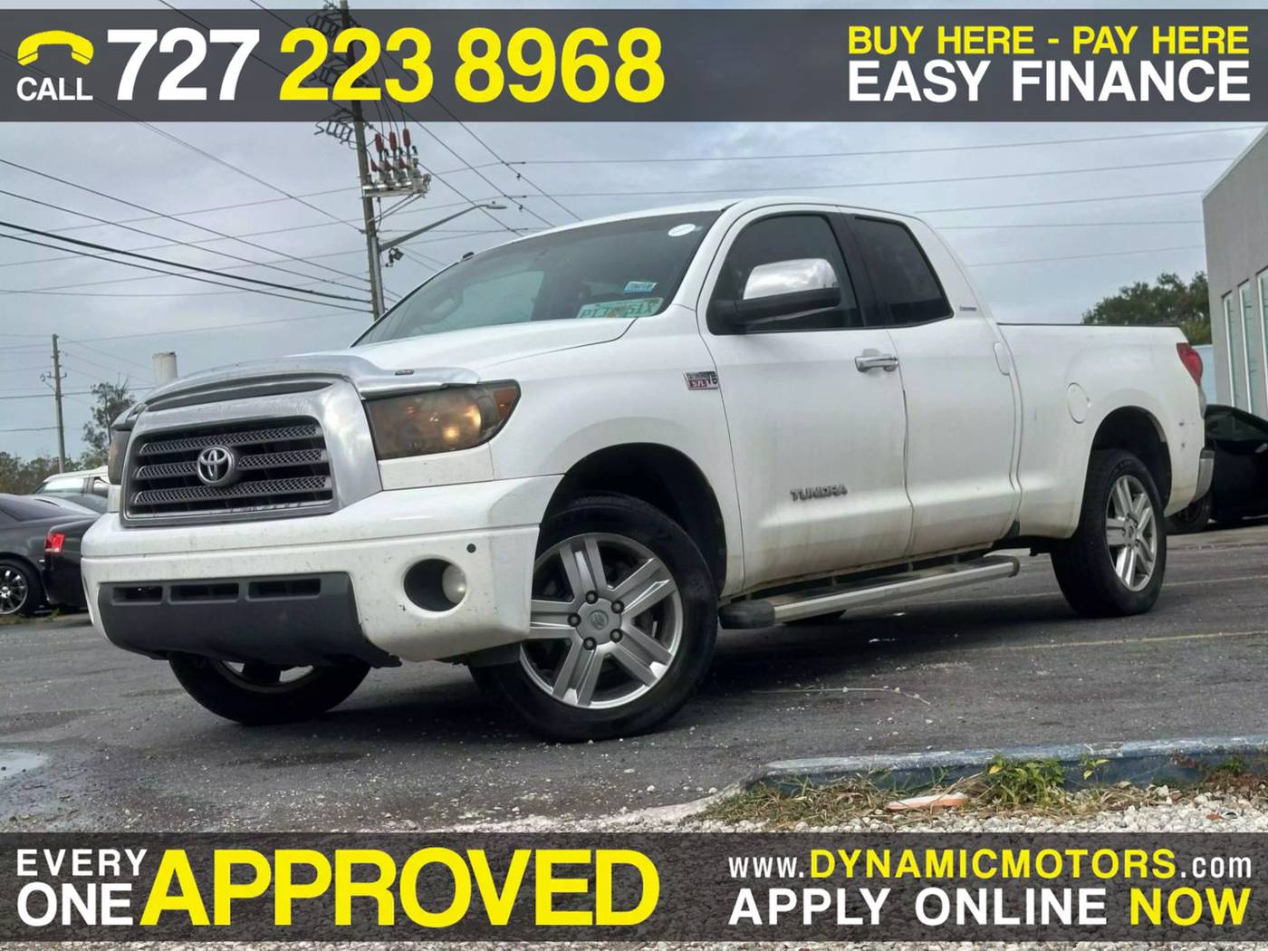 2007 Toyota Tundra Limited — Pickup Truck — 186,123 mi — Largo, FL