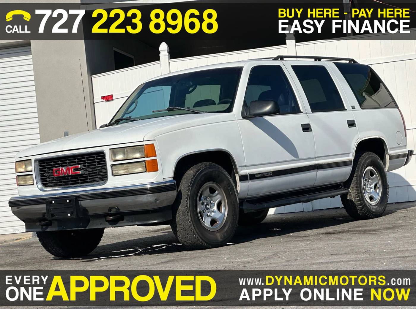 1997 GMC Yukon SLE — SUV — 160,681 mi — Largo, FL