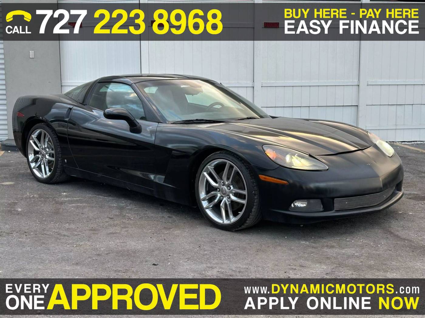 2007 Chevrolet Corvette Base — Coupe — 161,461 mi — Largo, FL
