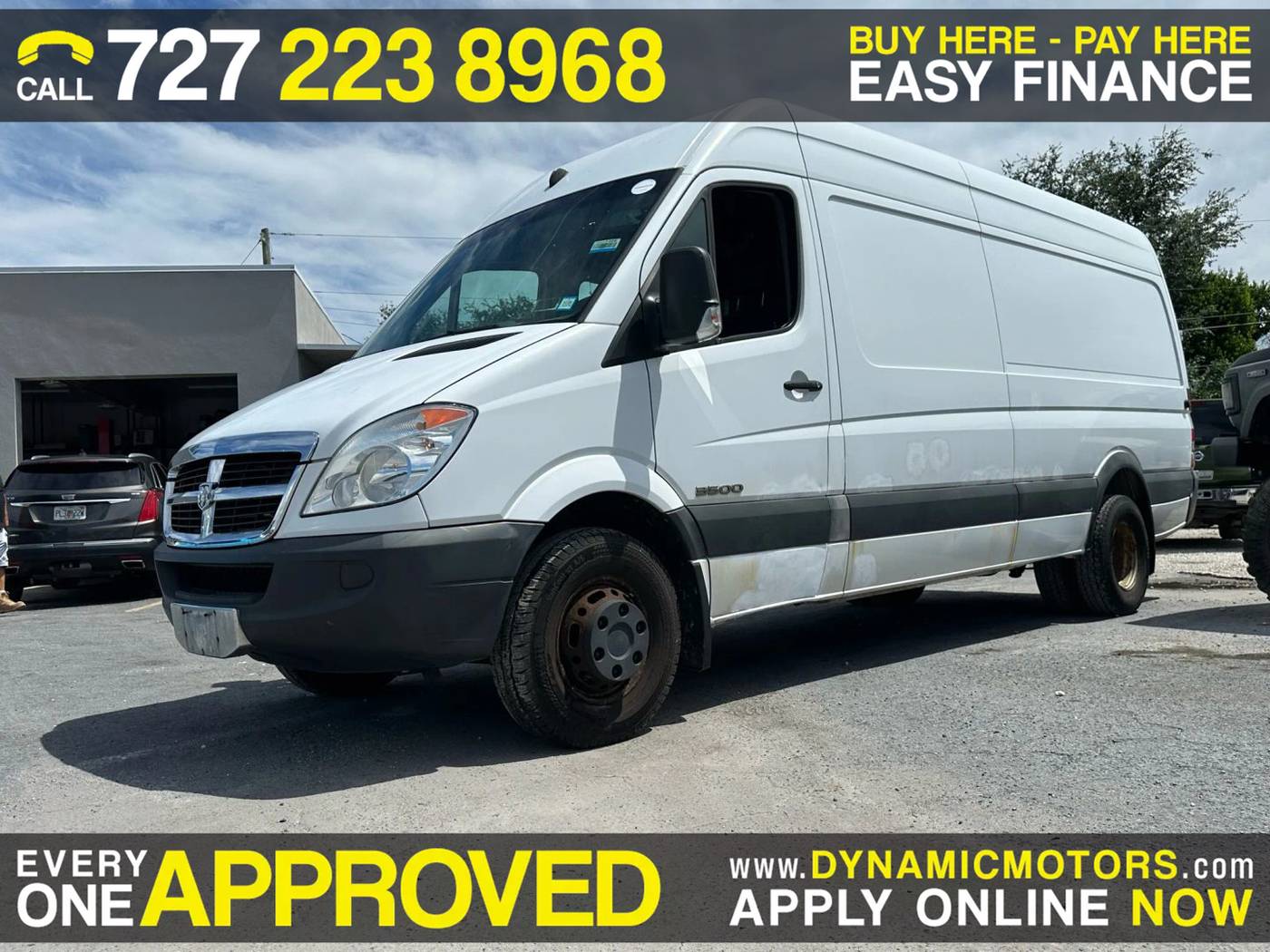 2008 Dodge Sprinter 3500 — Cargo Van — 81,598 mi — Largo, FL