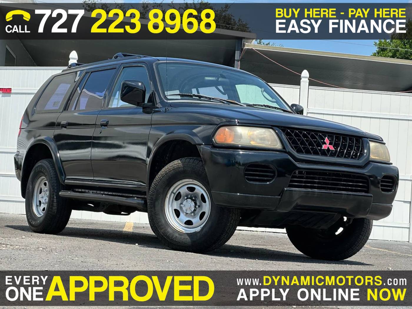 2001 Mitsubishi Montero Sport ES — SUV — 169,540 mi — Largo, FL