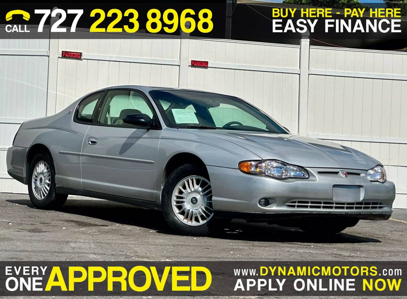 2002 Chevrolet Monte Carlo LS — Coupe — 148,143 mi — Largo, FL
