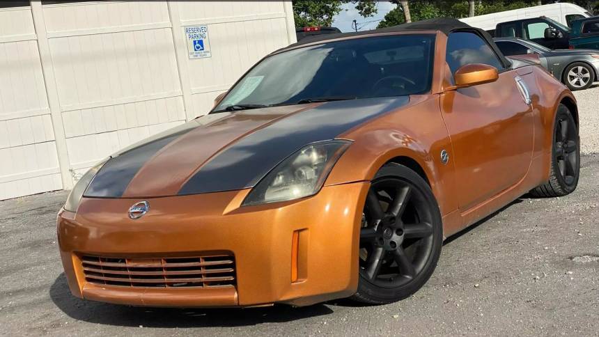 orange nissan 350z for sale