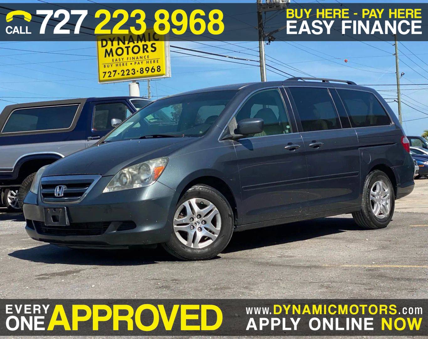 2005 Honda Odyssey EX-L — Minivan — 209,711 mi — Largo, FL