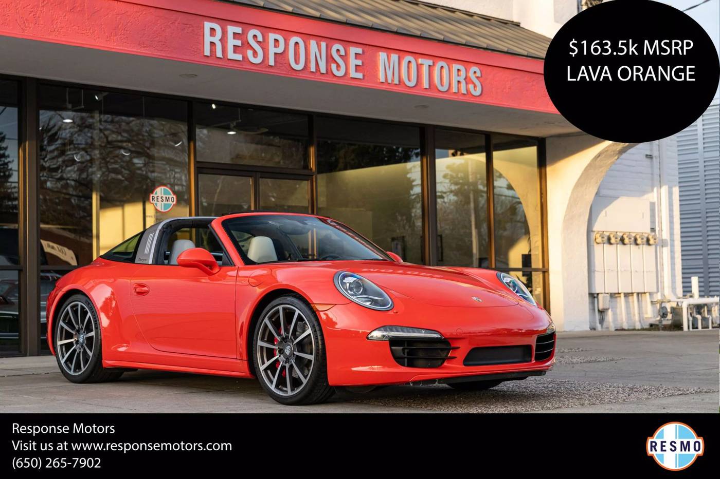 2016 Porsche 911 Targa 4S — Coupe — 43,420 mi — Mountain View, CA