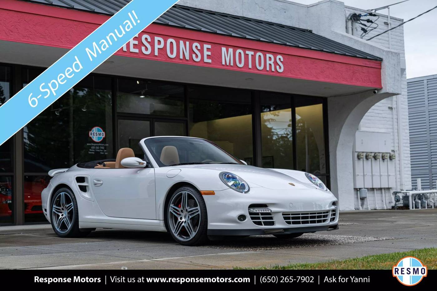 2008 Porsche 911 Turbo — Convertible — 38,857 mi — Mountain View, CA