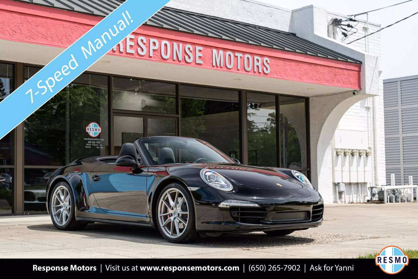 2014 Porsche 911 Carrera 4S — Convertible — 52,234 mi — Mountain View, CA